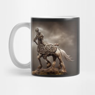 celtic warrior statue Mug